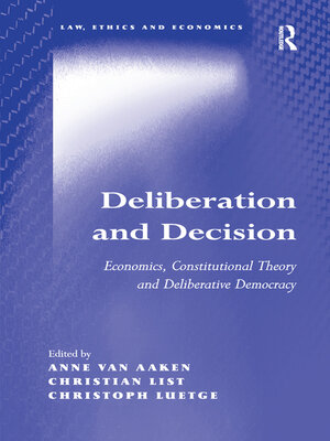 cover image of Deliberation and Decision